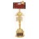 Male figure award for graduation "graduate", plastic, height 18.5 cm