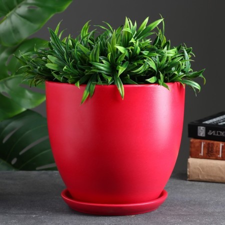 Flower pot "Color Gam" red, 5 l