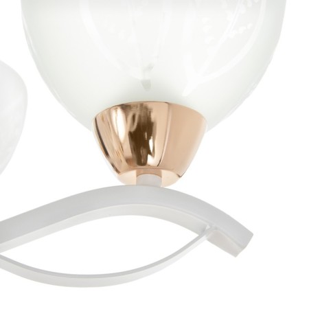 Baalin chandelier 5he27 40w is white 54x54x56 cm Bayerlux-5