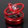 The accessory on the panel, gravitational rings, rotates from the sun, galaxy, red