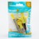 Children's manicure set, 3 subjects: scissors, saw, knipser, 0 months old, yellow color