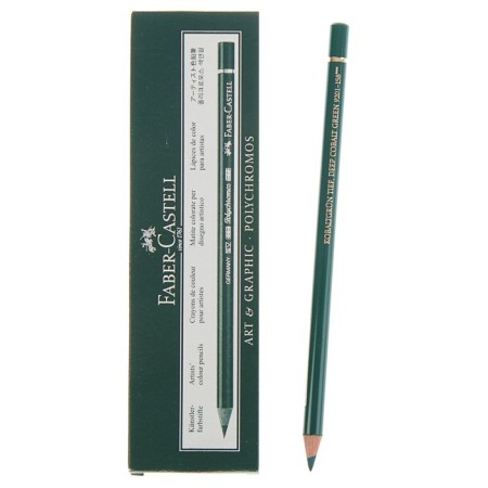 Pencil Art Faber-Castell Polychromos®, 158 Dark Cobalt Greens