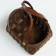 Wicker basket, 21 x 16 x 10/22 cm, brown, sequoia