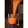 Candle in granules "Roscandles" Orange in PET bank, 300 g + wicks