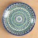 Largan Rishtan ceramics "Patterns", 25 cm, blue