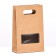 Box-pack, craft with a window and a handle, 23 x 15 x 6 cm