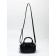 Women's bag, 20*9*12, lightning departure, belt lengths, black