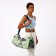 Sports bag, textura, average size, green color