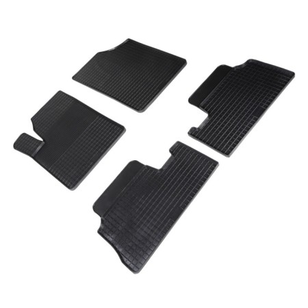 Rubber rugs ’grid’ for Citroen Berlingo, 2006-2008