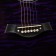 Acoustic guitar Music Life QD-H40Q-HW, purple