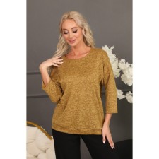 Female jumper, size 46, mustard color