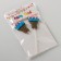 A set of toppers for the cake "Cexi", 2 pcs, 12.5 × 4 cm