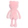 Soft toy "Bear George", 33 cm, pink color
