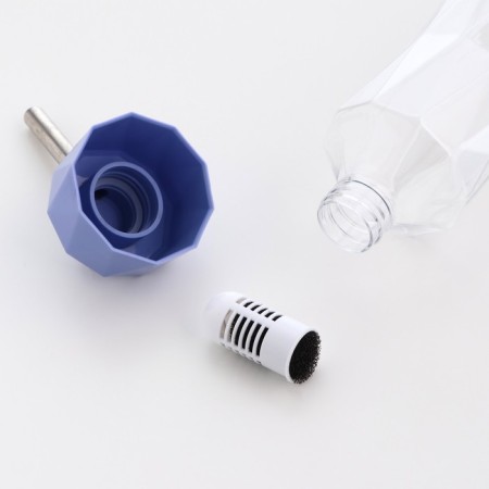 Animal drinkers, 500 ml, fastening-spring, blue-1