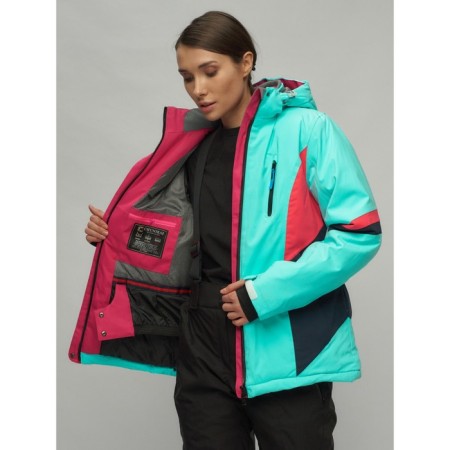 Ski suit, size 44, turquoise color-6