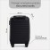 Small suitcase 20 ", lightning department, code castle, black color