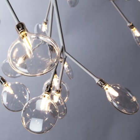 CANDY chandelier, 27x3W G4, 3000k, 5100lm, white color-2