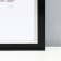 Photo frame Plastic "Plaza" 40x60 cm (glass), 2014-Black