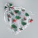 Bag gift organza "Christmas trees", 16 x 24 cm +/- 1.5 cm, new year
