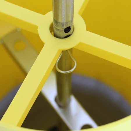 Bunker feeder for poultry at 15 kg, plastic, Arcus-1