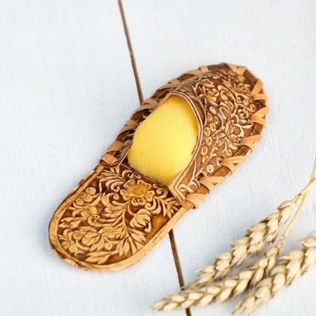 Ryabinka needle, 6 × 14 cm, birch bark-1