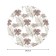 Tables on the table “Flowers”, round, Saten, d = 150 cm