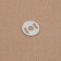 Legs for the bottom of the bag, 10 × 7 mm, 4 pcs, silver color