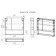 SPECTRUM 70, 70 x 65 x 12 cm wardrobe, with a argument