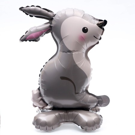 Foil ball 15 "Hare", on a stand, under the air