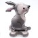 Foil ball 15 "Hare", on a stand, under the air