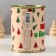 A gift of socks in a bank with a print "Everything in a Christmas tree" (male)