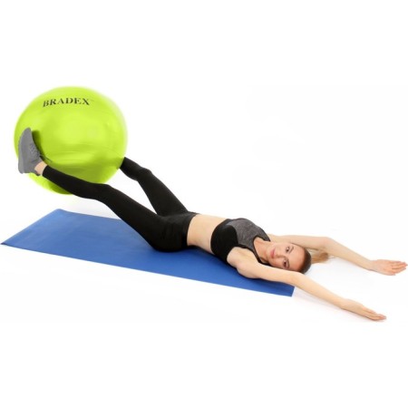 Fitball Bradex "Fitball-75" d = 75 cm, with a pump, light green-11