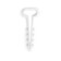 Dowel-homut "tundra", for a flat cable, nylon, 14 mm, white, 100 pcs
