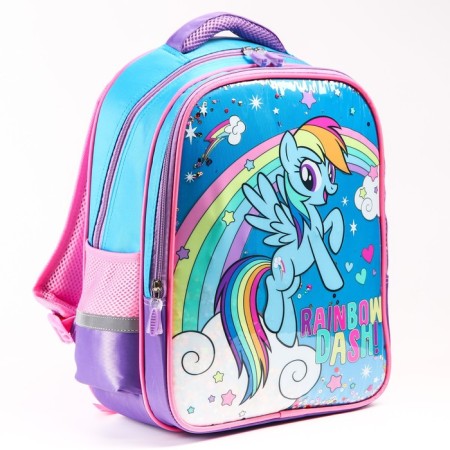 School backpack, 39 cm x 30 cm x 14 cm "Rainbow Dash", My Little Pony-6