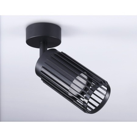 Switch of the turning switch with a replaceable lamp Ambrella Light, Techno Family, TN51679, GU10, Black Color Black-1