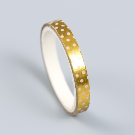 Glue tape Paper "Pearl Smoke" set of 20 pcs width. 0.5 cm dl. 2 m 4x10 cm-3