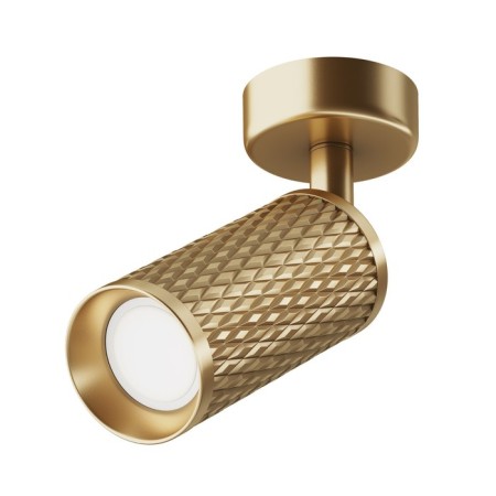 Ceiling light Technical C034CL-01G, 1xGU10, 10W, 13x19.5 cm, gold color-1