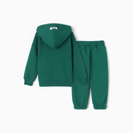 Kids (sweatshirt, trousers) KAFTAN BASIC Line R.36 (134-140), green-11