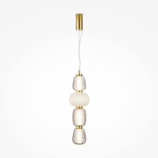 Suspension lamp Maytoni Mod267PL-L32G3K, LED, 32W, 17x17x378 cm, 4500lm, color gold