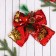 Christmas tree decoration "Bant Modern" 20x22 cm, red