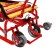 Folding sleds nikki 3, red color