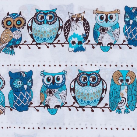 Bed linen 2 joint venture. Vasilisa owl 175x215, 200x220, 70x70 cm - 2 pcs.-2