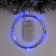 Garland "thread" 5 m dew, ip20, silver thread, 50 LED, glow blue, CR2032x2