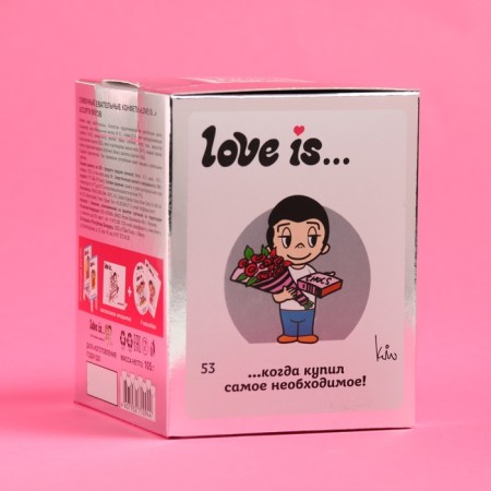 Chewing sweets Love IS "Silver", 105 g-3