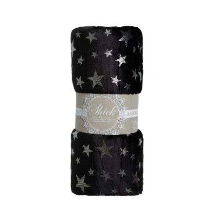 Texrepublic blanket, size 200x220 cm, black color-5