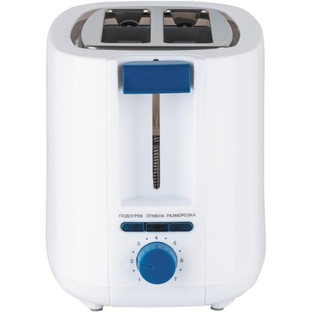 Toster Vitek VT-1577, 750 W, 7 modes, 2 toasts, white-blue-4