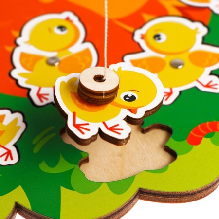 Fishing "Easter: chicken with chickens"-2