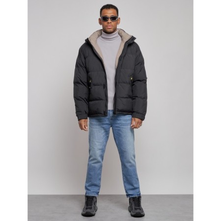 Sports Bologna male winter, size 54, black color