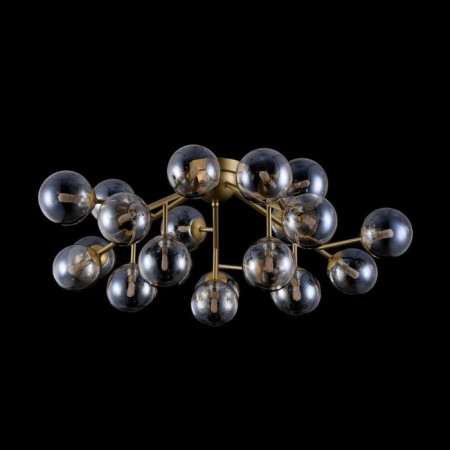 Ceiling light MayToni Mod545PL-20G, 20XG9, 28W, 75x75x25 cm, color gold-2