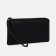 Women's wallet on magnets, black color